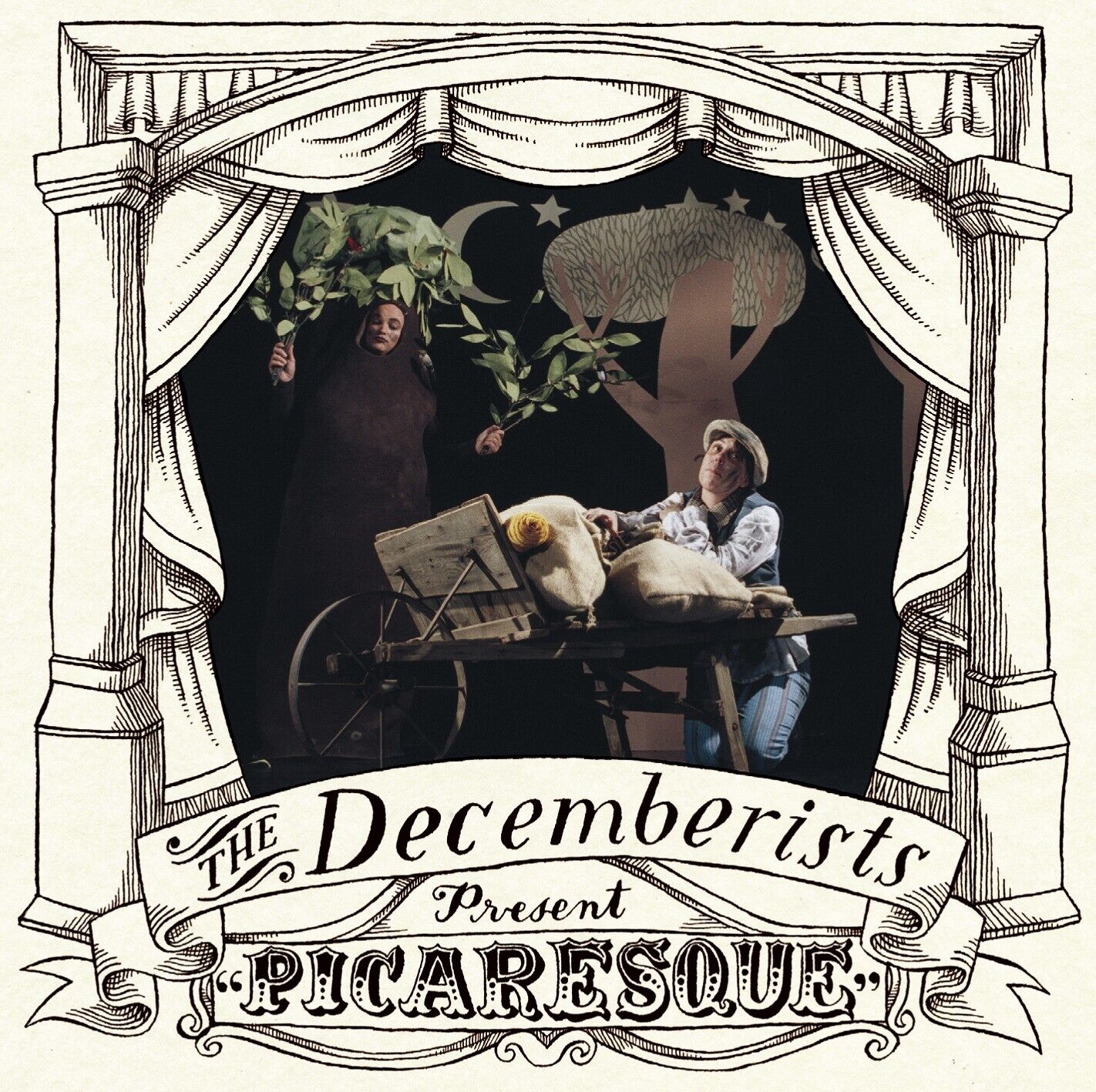 The Decemberists Picaresque Cover Art Music Poster Iconic Indie Rock Band Print - xonomax