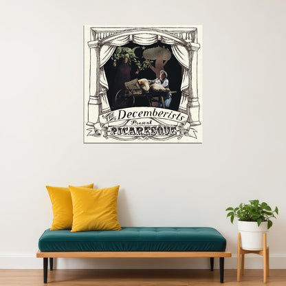 The Decemberists Picaresque Cover Art Music Poster Iconic Indie Rock Band Print - xonomax