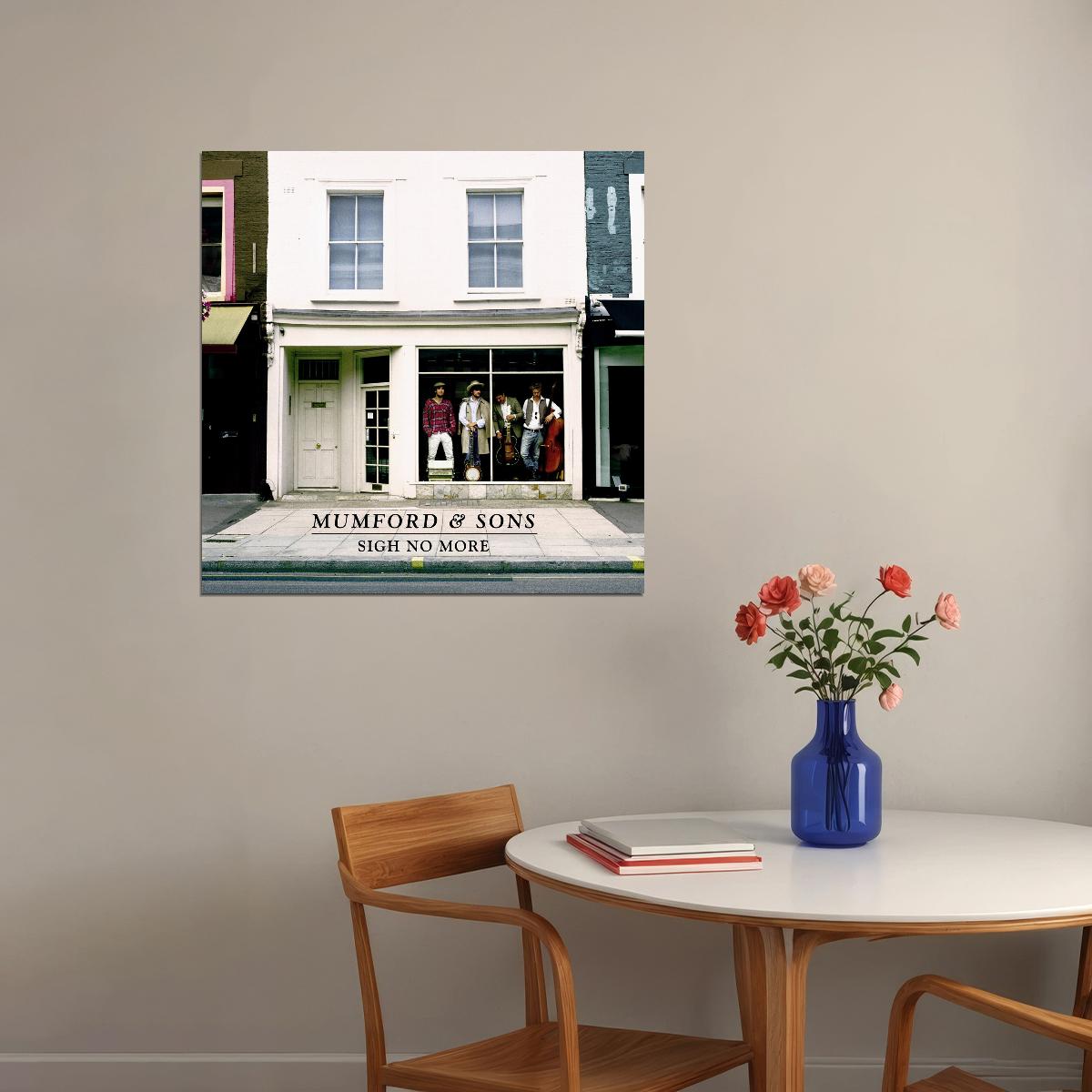 Mumford & Sons Album Cover Art Music Poster Famous Band Wall Print