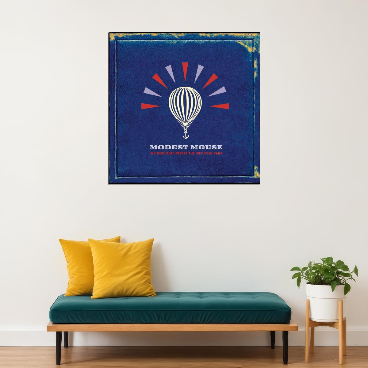 Modest Mouse Album Cover Art Music Poster Famous Band Wall Print - xonomax