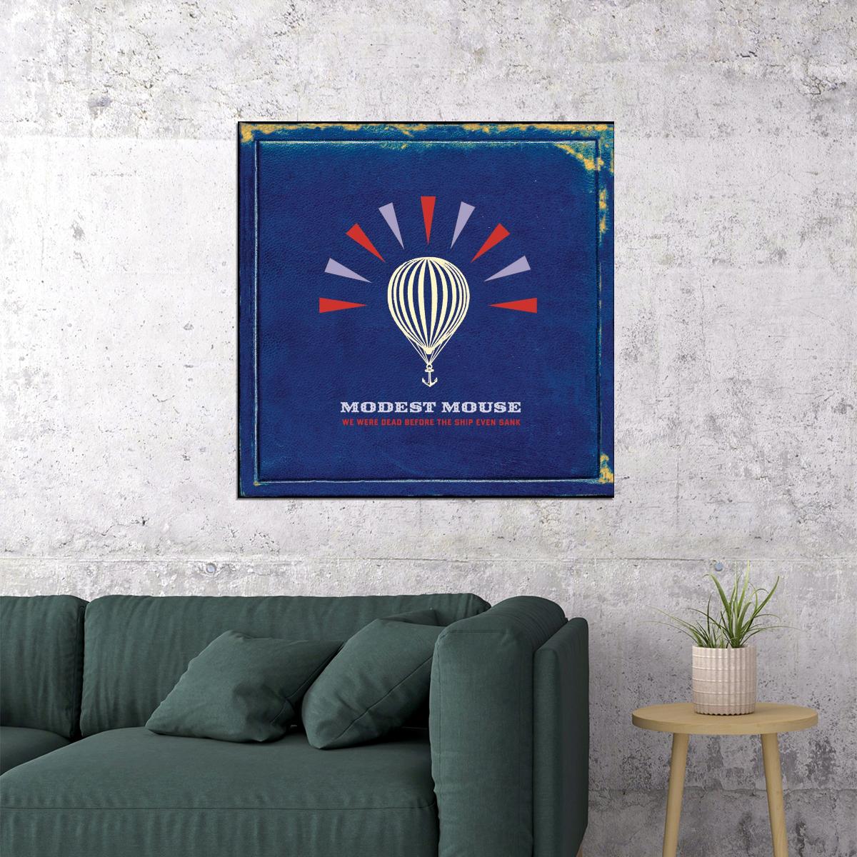 Modest Mouse Album Cover Art Music Poster Famous Band Wall Print - xonomax