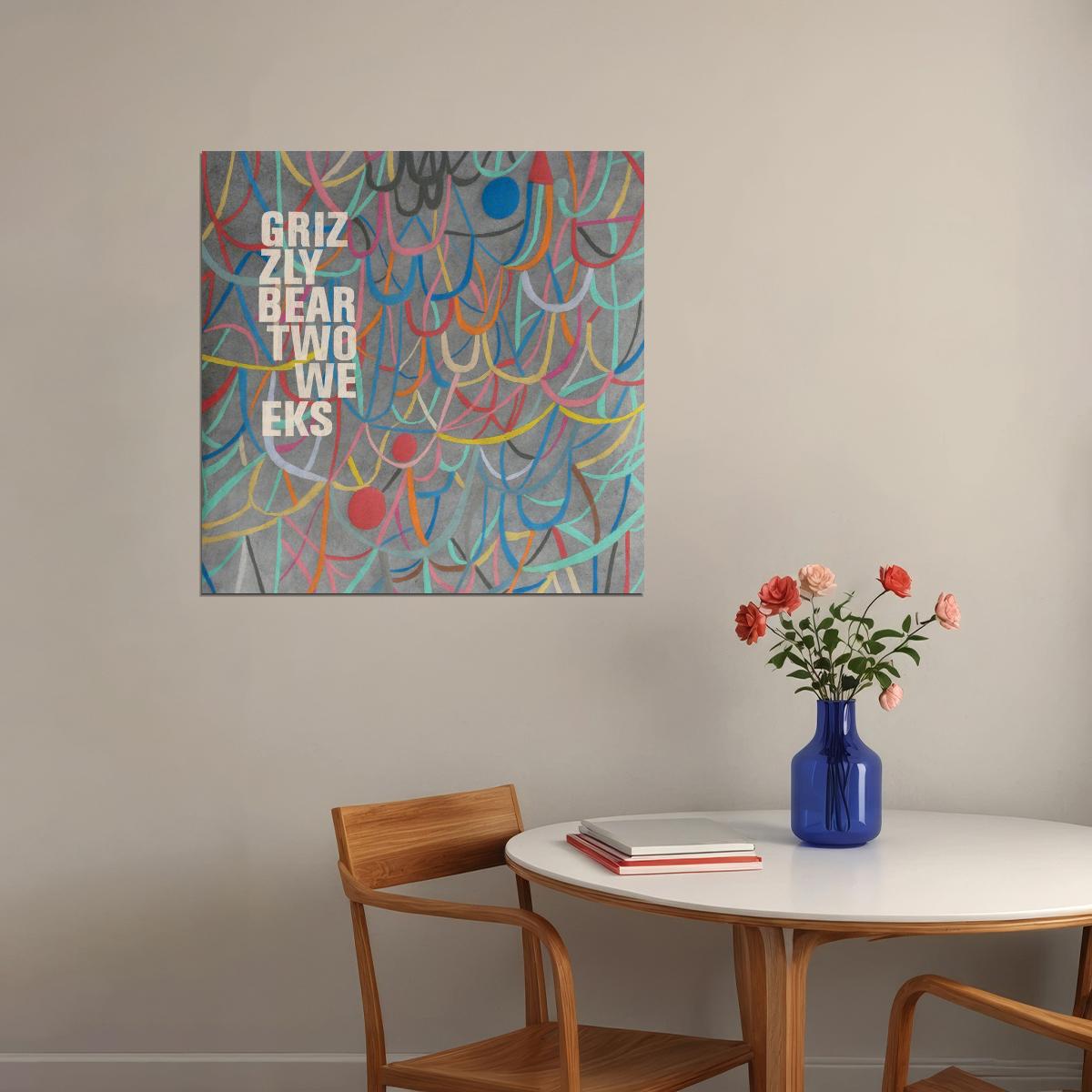 Grizzly Bear Indie Band Poster Alternative Rock Music Wall Art Music Print - xonomax