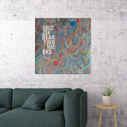 Grizzly Bear Indie Band Poster Alternative Rock Music Wall Art Music Print - xonomax