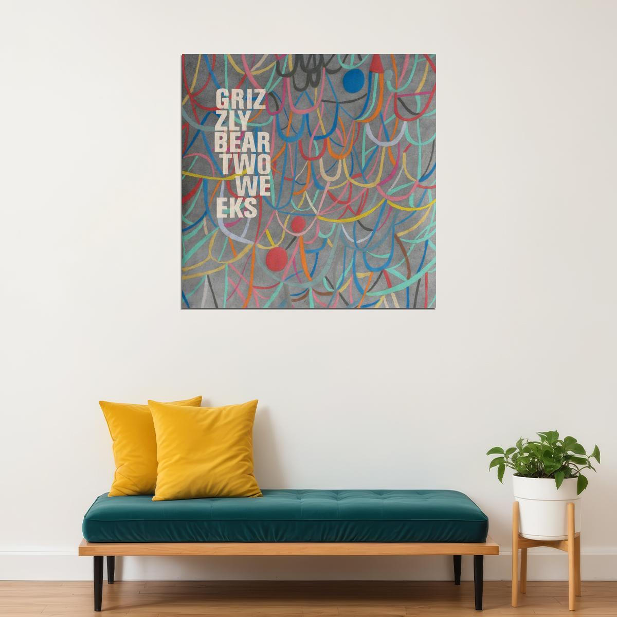 Grizzly Bear Indie Band Poster Alternative Rock Music Wall Art Music Print - xonomax