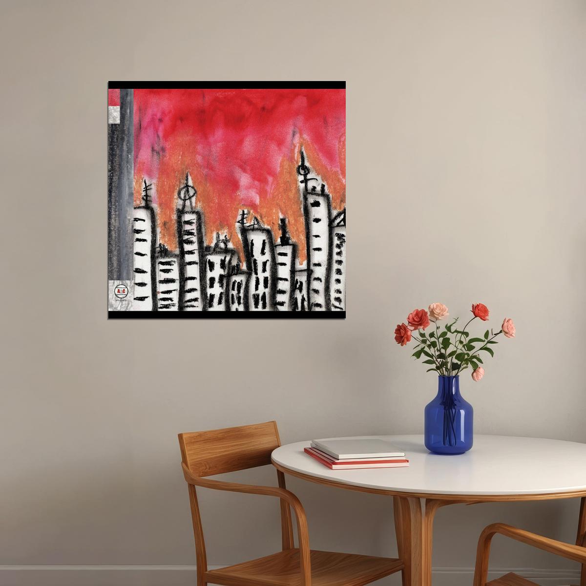 Broken Social Scene Band Poster Indie Rock Music Wall Art Alternative Band Print - xonomax