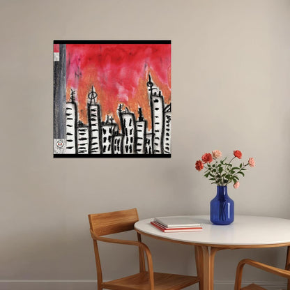 Broken Social Scene Band Poster Indie Rock Music Wall Art Alternative Band Print - xonomax