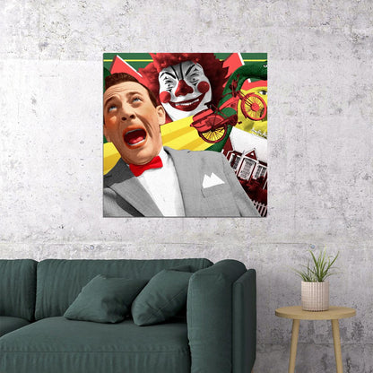 Pee-wee Herman Movie Poster Classic Tv Wall Art