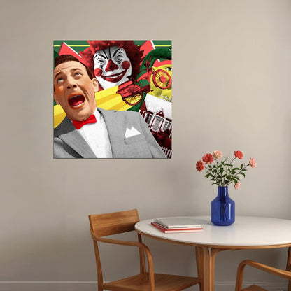 Pee-wee Herman Movie Poster Classic Tv Wall Art