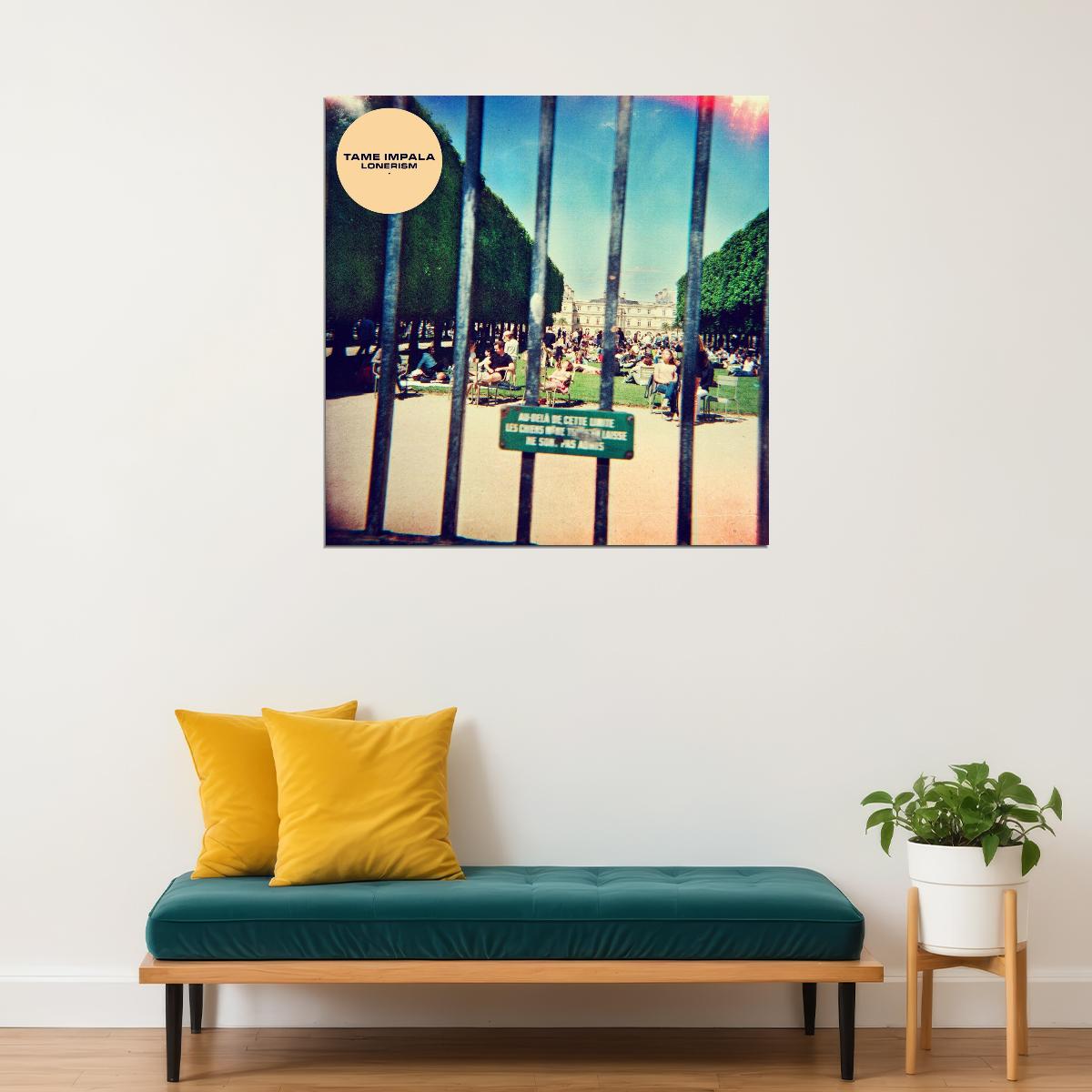 Tame Impala Album Cover Art Music Poster Iconic Psychedelic Rock Band Print