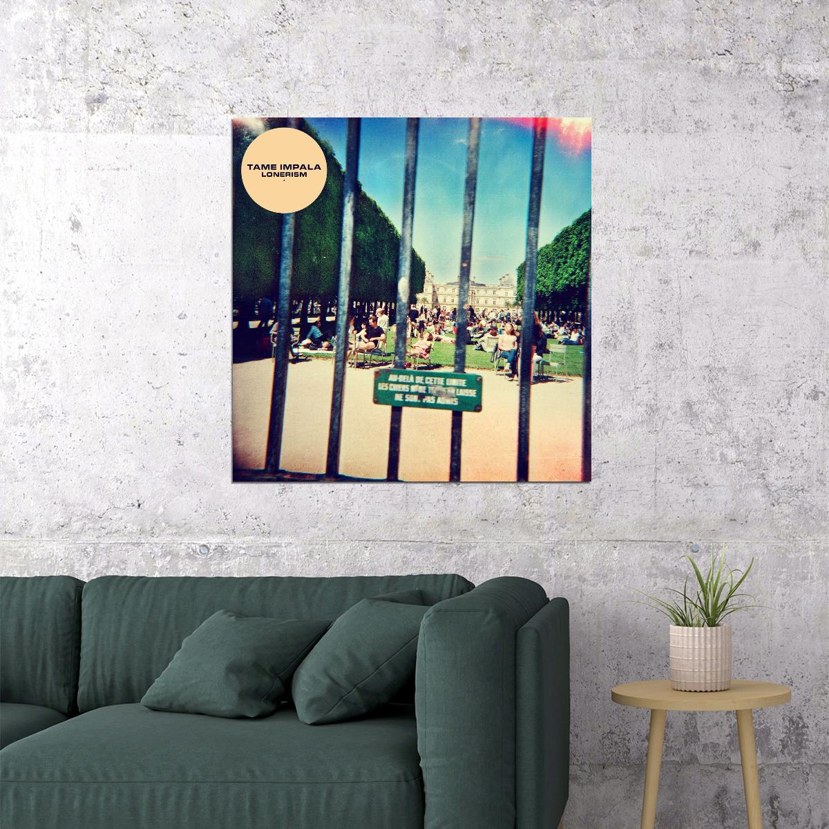 Tame Impala Album Cover Art Music Poster Iconic Psychedelic Rock Band Print