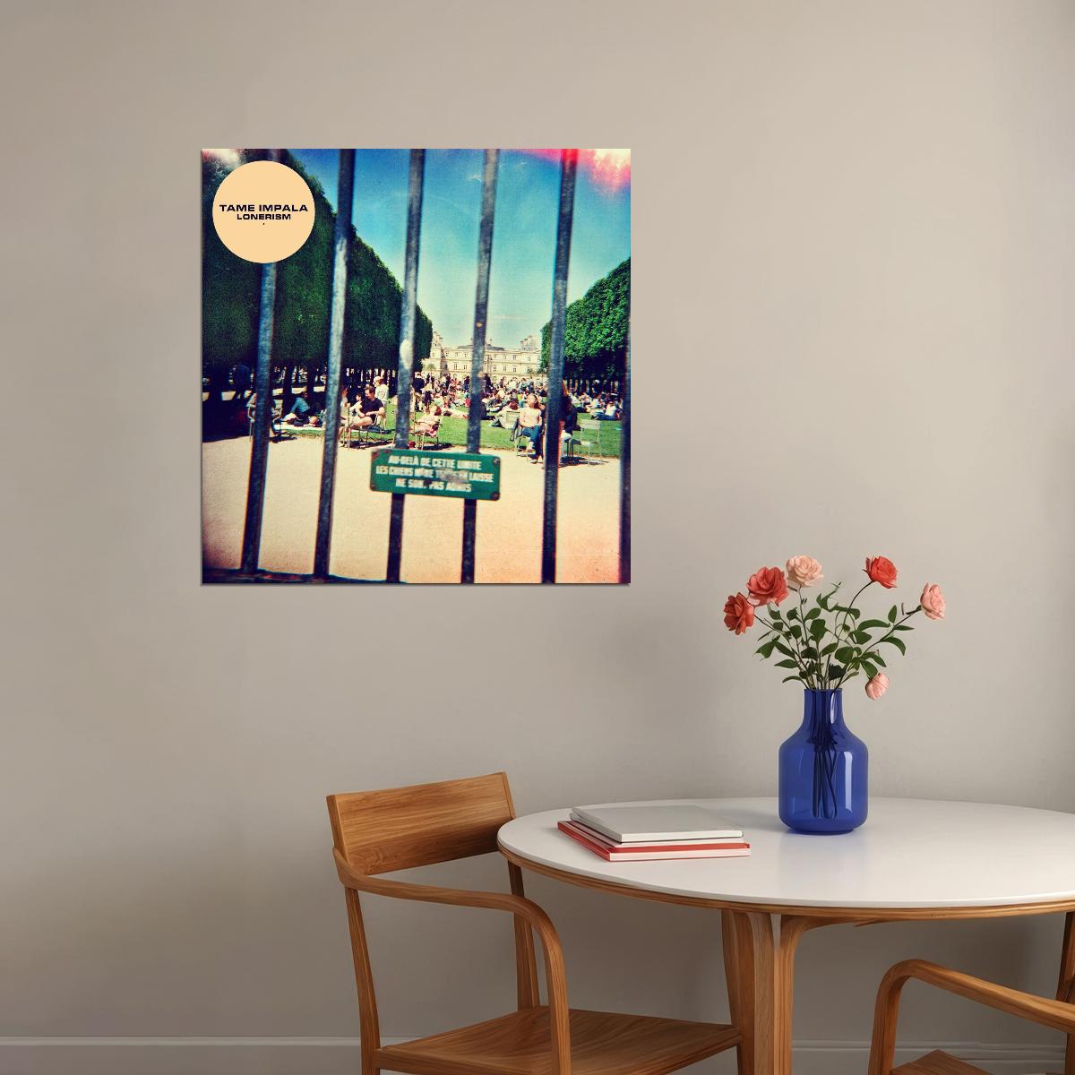 Tame Impala Album Cover Art Music Poster Iconic Psychedelic Rock Band Print