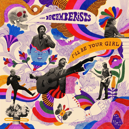 The Decemberists I'll Be Your Girl Cover Art Music Poster Iconic Indie Rock Band Print - xonomax