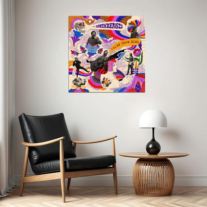 The Decemberists I'll Be Your Girl Cover Art Music Poster Iconic Indie Rock Band Print - xonomax