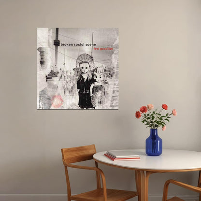 Broken Social Scene Band Poster Indie Rock Music Wall Art Alternative Band Print - xonomax
