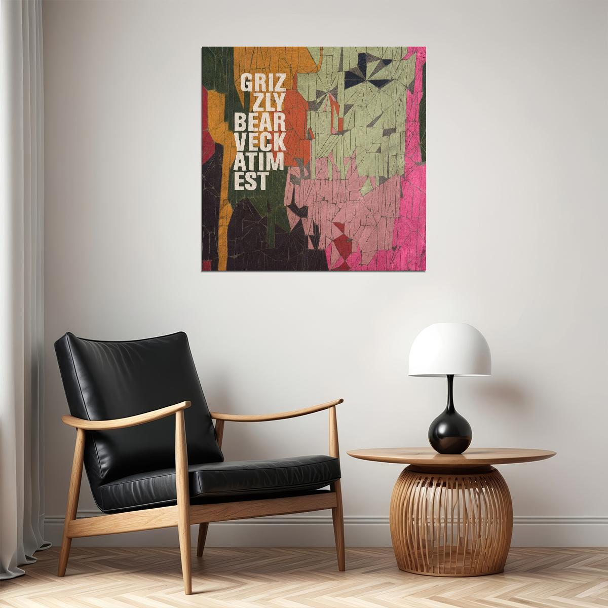 Grizzly Bear Indie Band Poster Alternative Rock Music Wall Art Music Print - xonomax