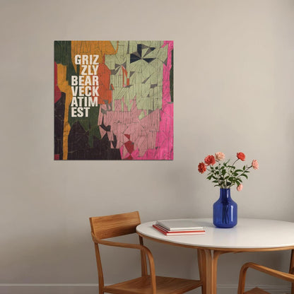 Grizzly Bear Indie Band Poster Alternative Rock Music Wall Art Music Print - xonomax