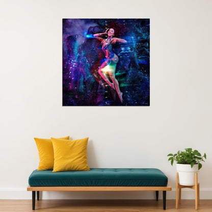 Doja Cat Poster Pop Music Wall Art Singer-songwriter Print - xonomax