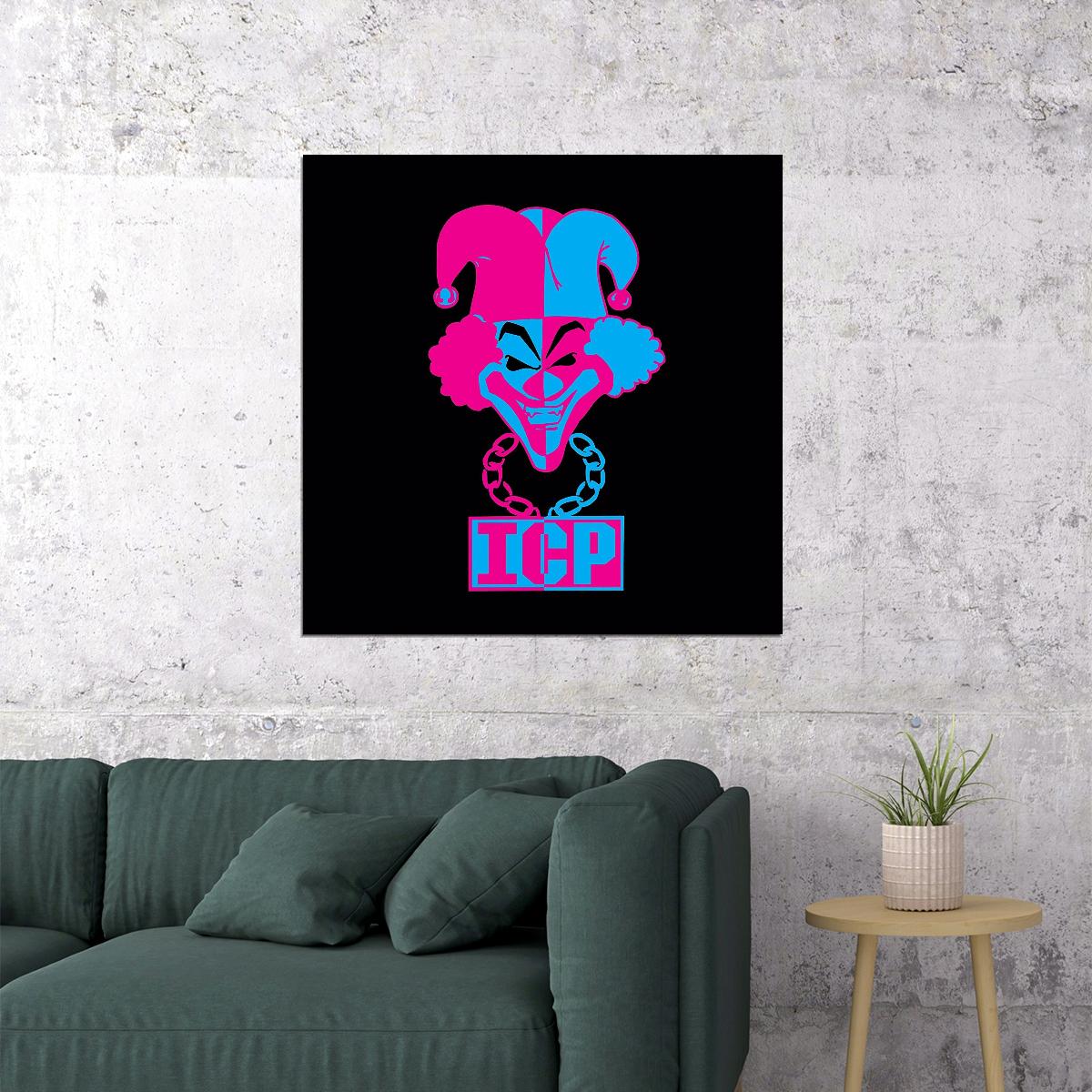 Insane Clown Posse Album Cover Art Hip-hop Music Poster Rap Duo Music Print