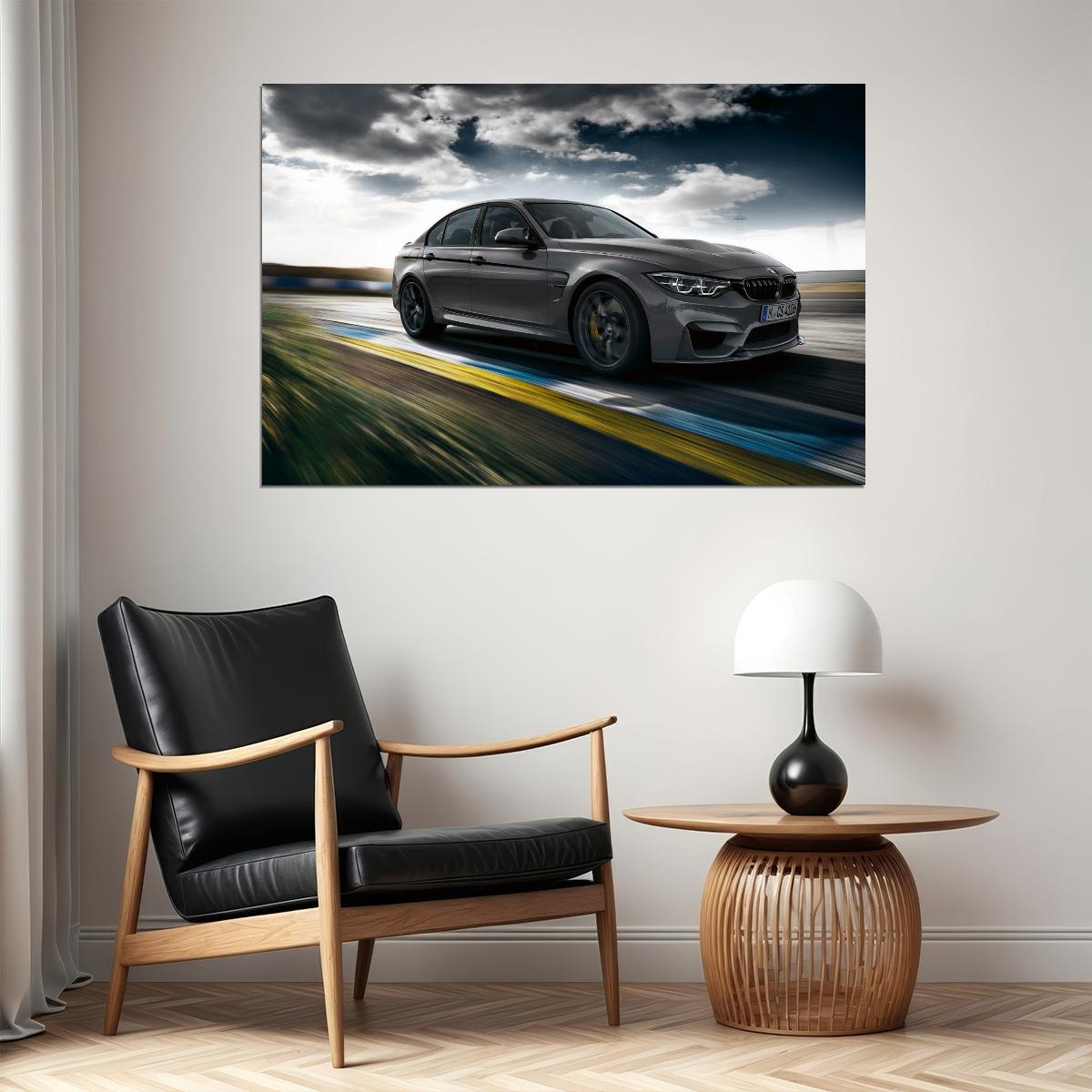 Bmw Poster Luxury Car Wall Art Print