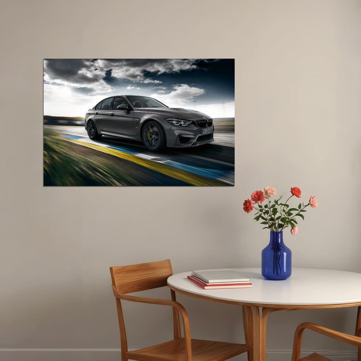 Bmw Poster Luxury Car Wall Art Print