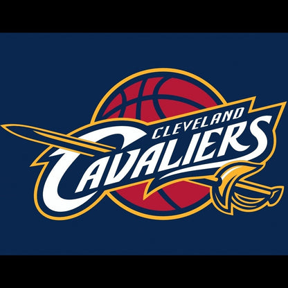 Cleveland Cavaliers Logo Poster Nba Basketball Team Wall Art Sports Print