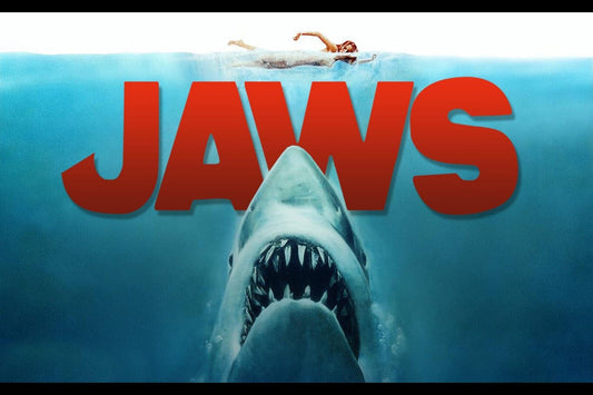 Jaws Shark Movie Poster Classic Horror Film Wall Art