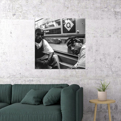 Mobb Deep Prodigy Music Poster Hip-hop Rap Band Wall Print - xonomax