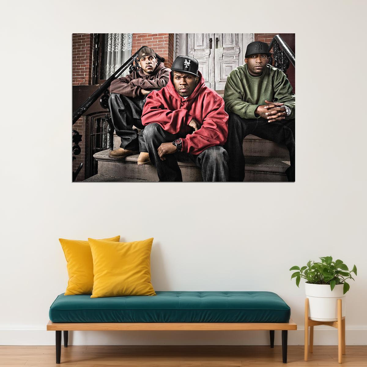 Poster G-unit Poster Hip-hop Music Wall Art Rap Group 50 Cent