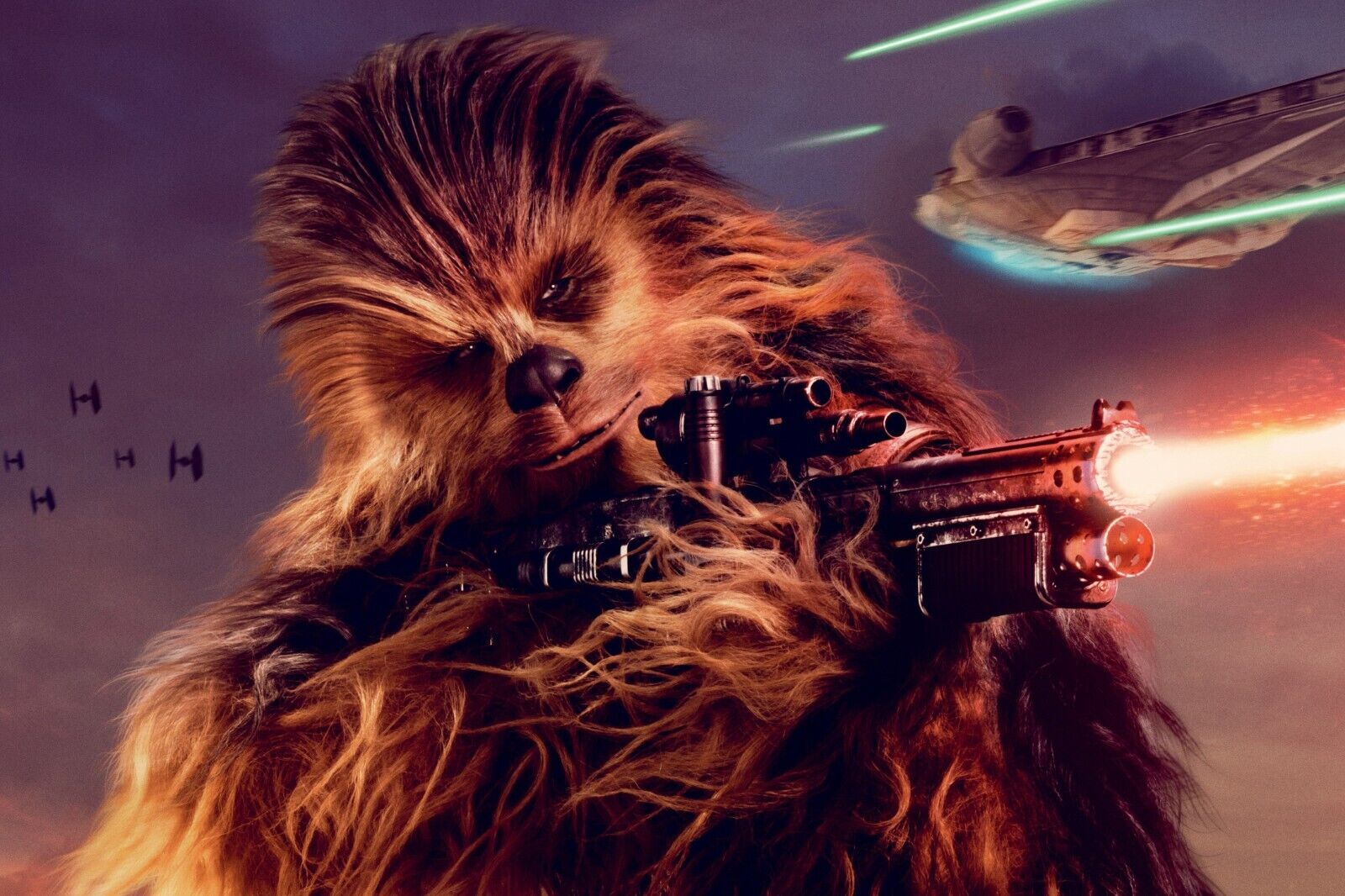 Star Wars Chewbacca Sci-fi Movie Poster - xonomax