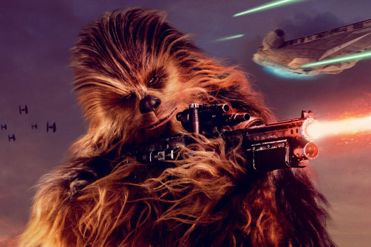 Star Wars Chewbacca Sci-fi Movie Poster - xonomax