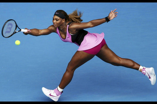 Serena Williams Tennis Poster Legendary Athlete Motivational Sports Print