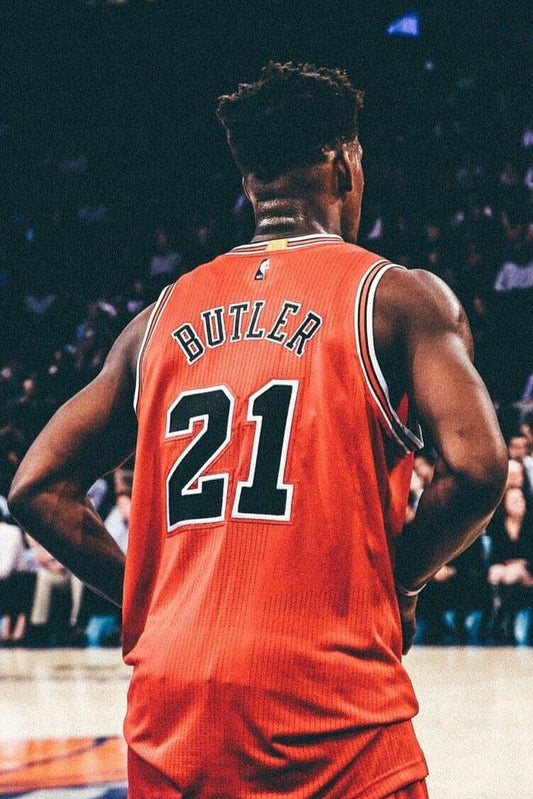 Jimmy Butler Nba Basketball Player Poster Motivational Sports Print
