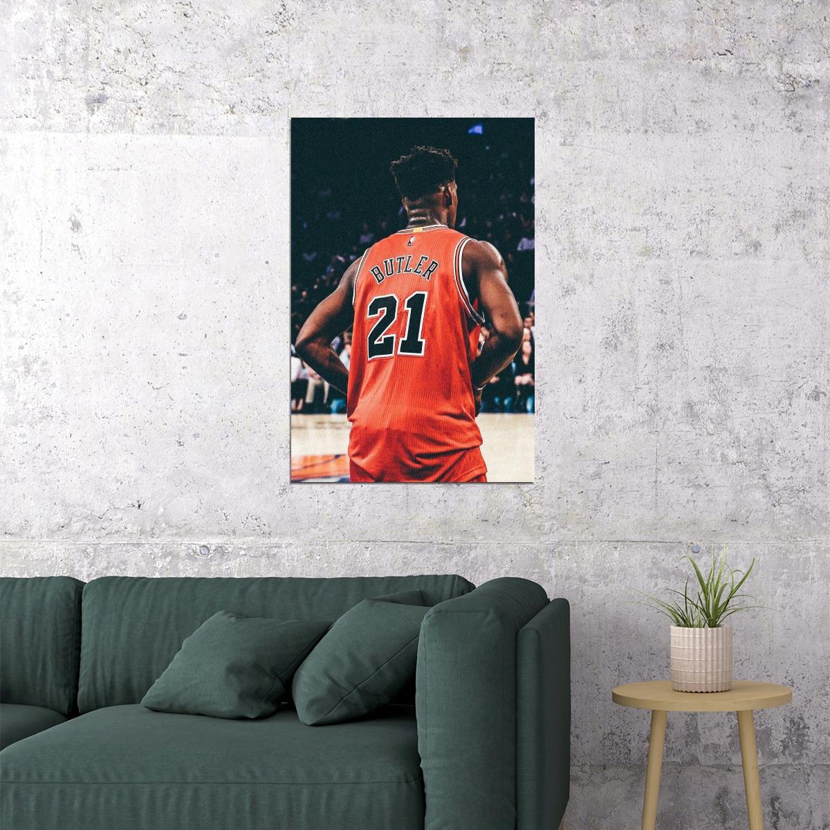 Jimmy Butler Nba Basketball Player Poster Motivational Sports Print