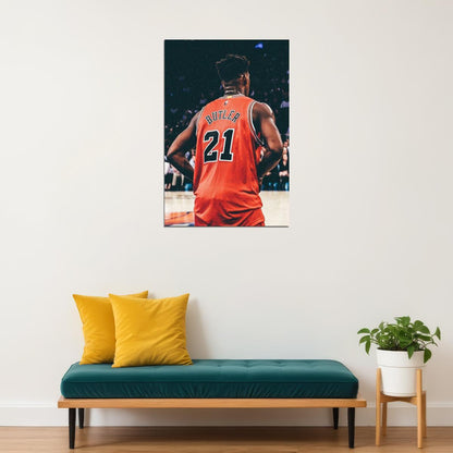 Jimmy Butler Nba Basketball Player Poster Motivational Sports Print