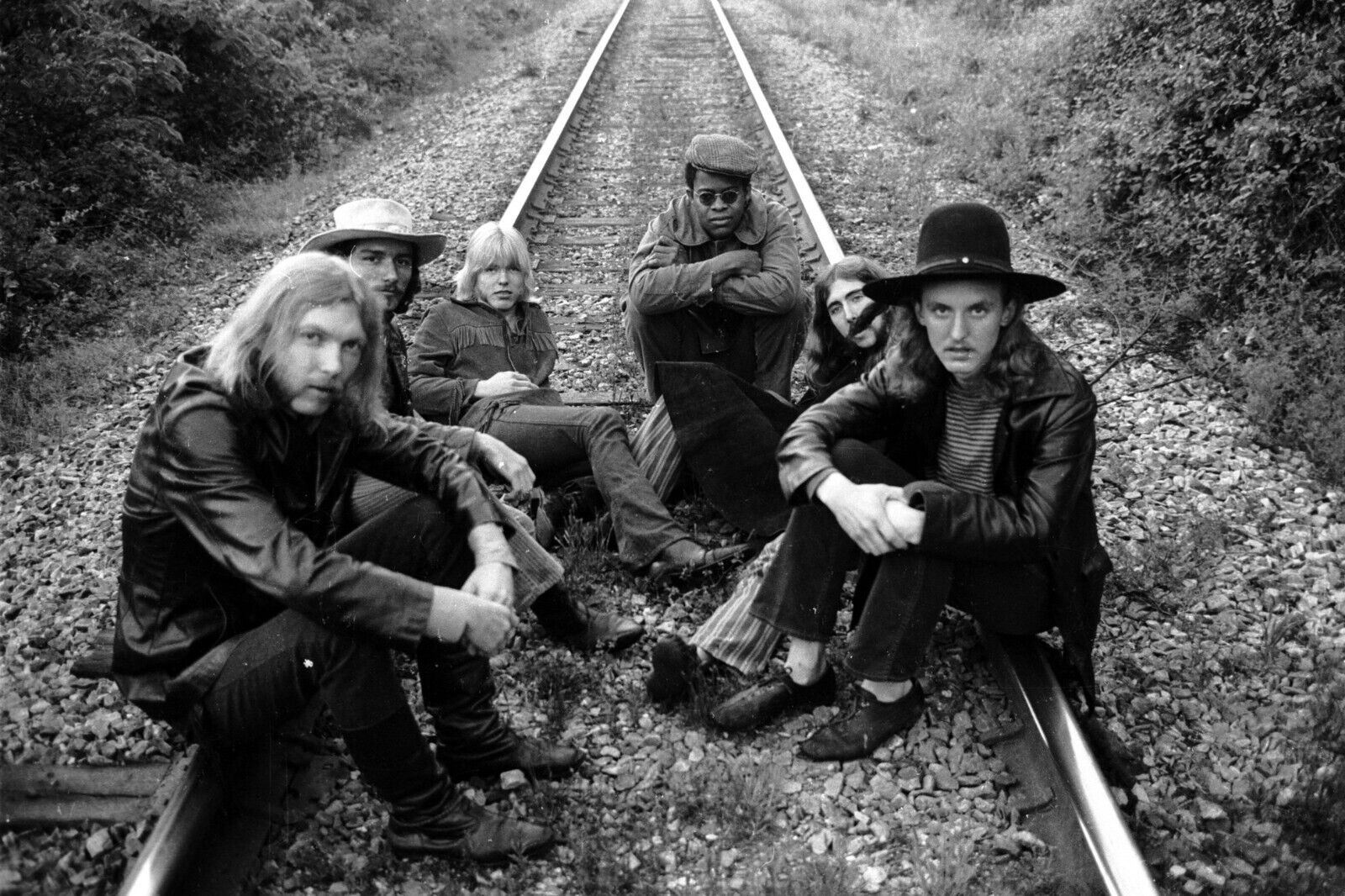 The Allman Brothers Band Rock Music Poster Iconic Group Wall Art - xonomax