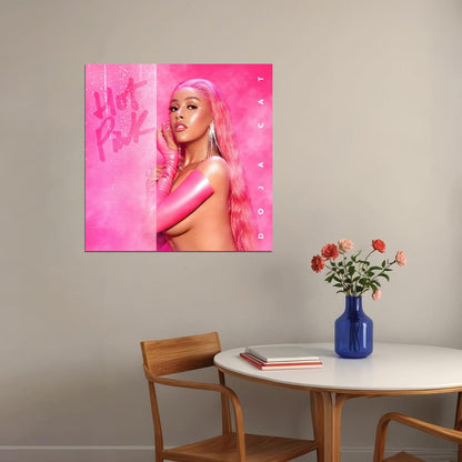 Doja Cat Poster Pop Music Wall Art Singer-songwriter Print