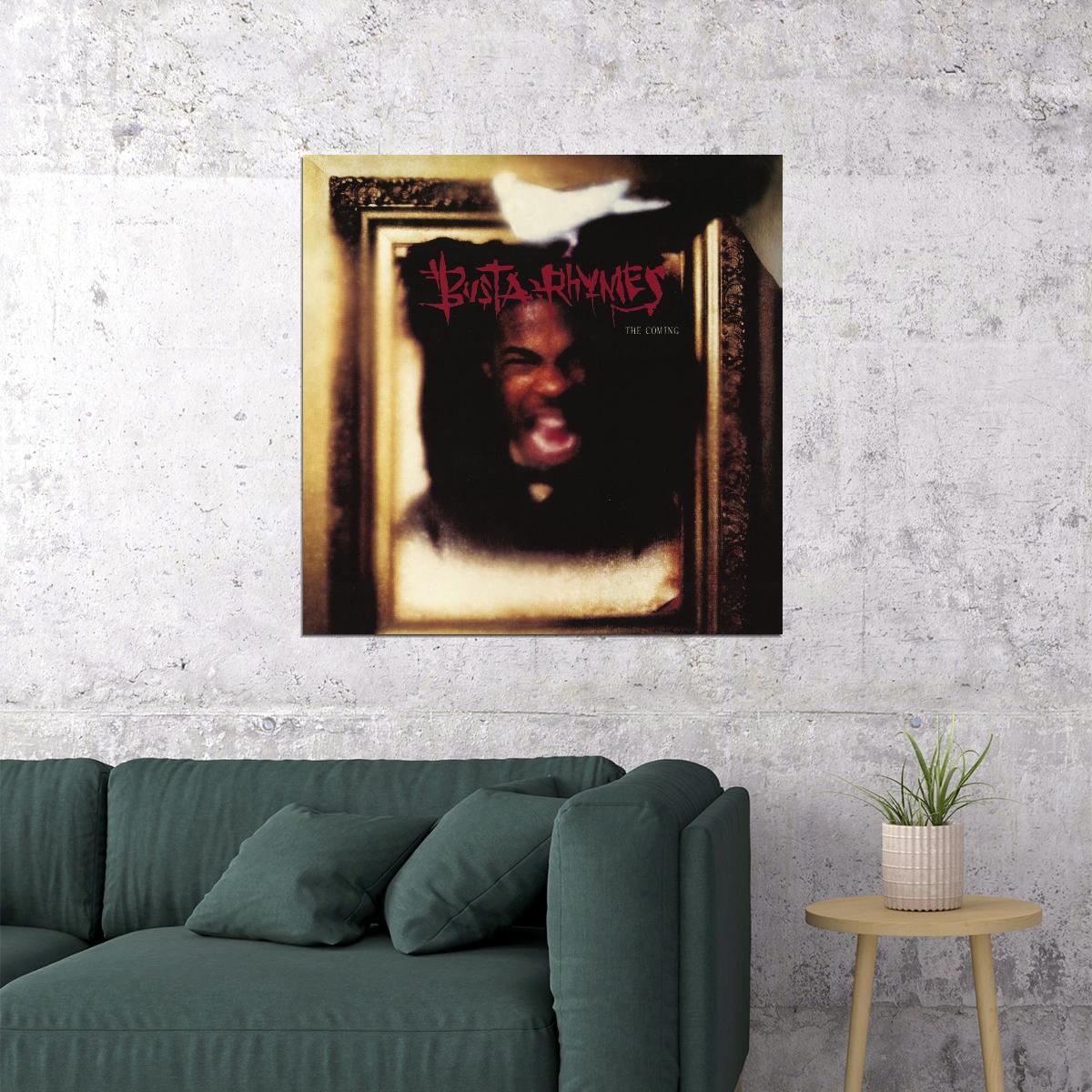 Busta Rhymes Hip-hop Music Poster Rapper Wall Art Rap Print - xonomax