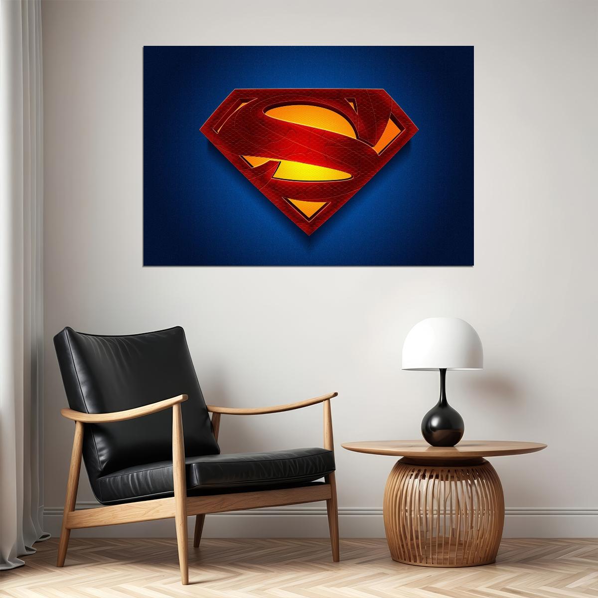 Superman Movie Poster Iconic Dc Superhero Wall Art - xonomax