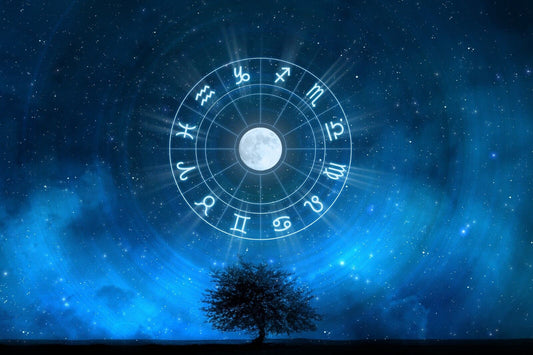 Horoscope Zodiac Sign Poster Astrology Wall Art Celestial Spiritual Print - xonomax