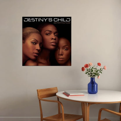 Destiny's Child Album Cover Art R&b Music Poster Girl Group Music Print - xonomax