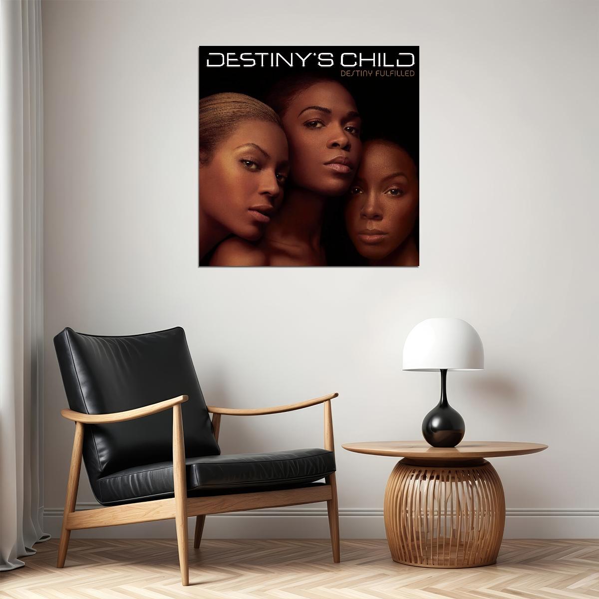 Destiny's Child Album Cover Art R&b Music Poster Girl Group Music Print - xonomax