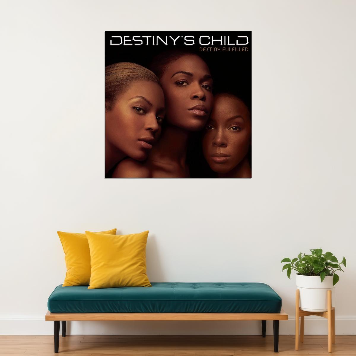 Destiny's Child Album Cover Art R&b Music Poster Girl Group Music Print - xonomax