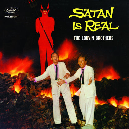 The Louvin Brothers Satan Is Real Album Cover Art Music Poster Iconic Country Music Duo Print