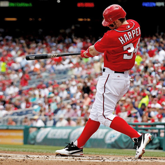 Bryce Harper Baseball Poster Mlb Player Wall Art Philadelphia Phillies Sports Print - xonomax