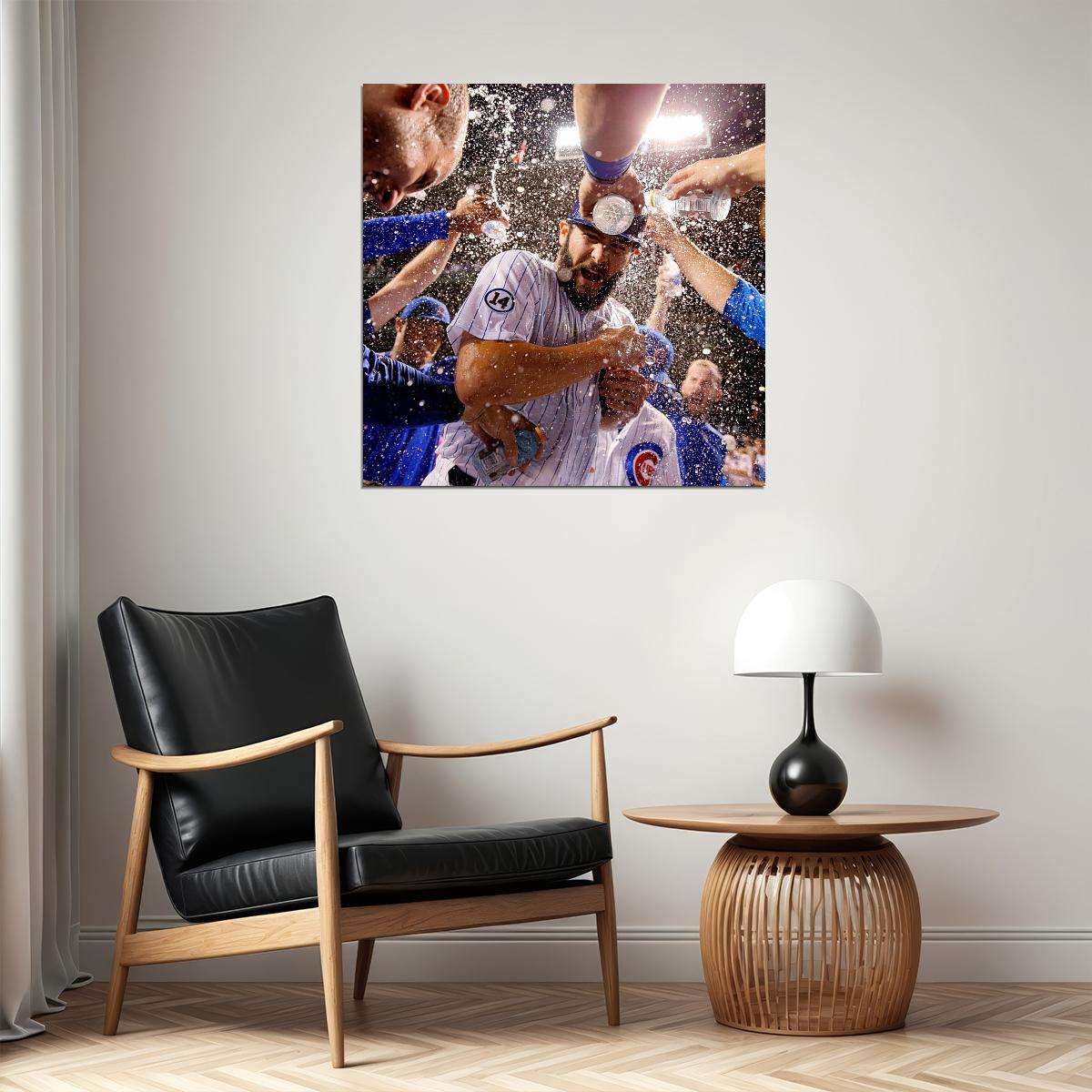 Kris Bryant Poster Mlb Baseball Player Wall Art - xonomax