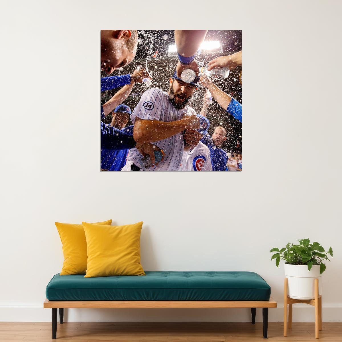 Kris Bryant Poster Mlb Baseball Player Wall Art - xonomax