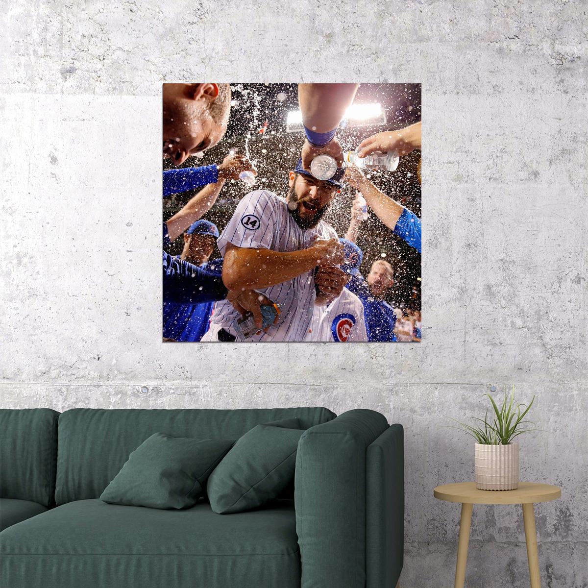 Kris Bryant Poster Mlb Baseball Player Wall Art - xonomax