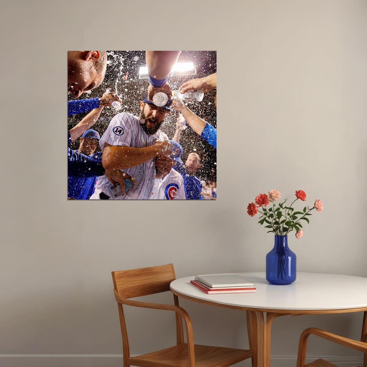Kris Bryant Poster Mlb Baseball Player Wall Art - xonomax