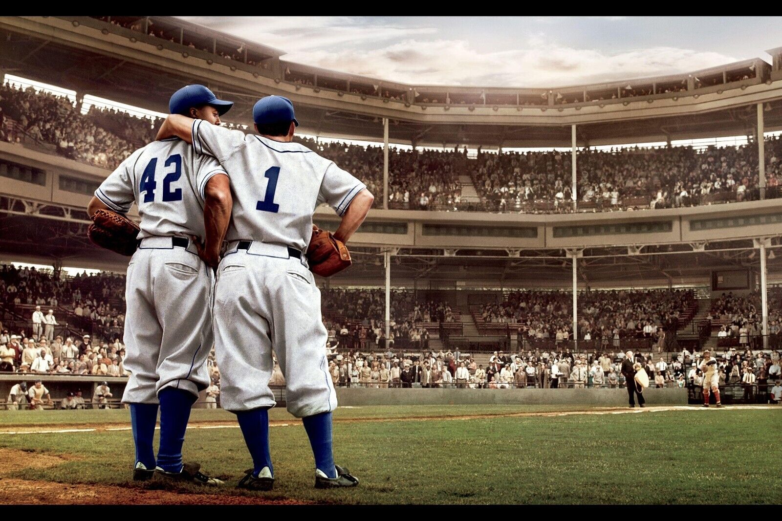 Jackie Robinson Baseball Poster Legend Player Sports Wall Art Motivational Sports Print - xonomax