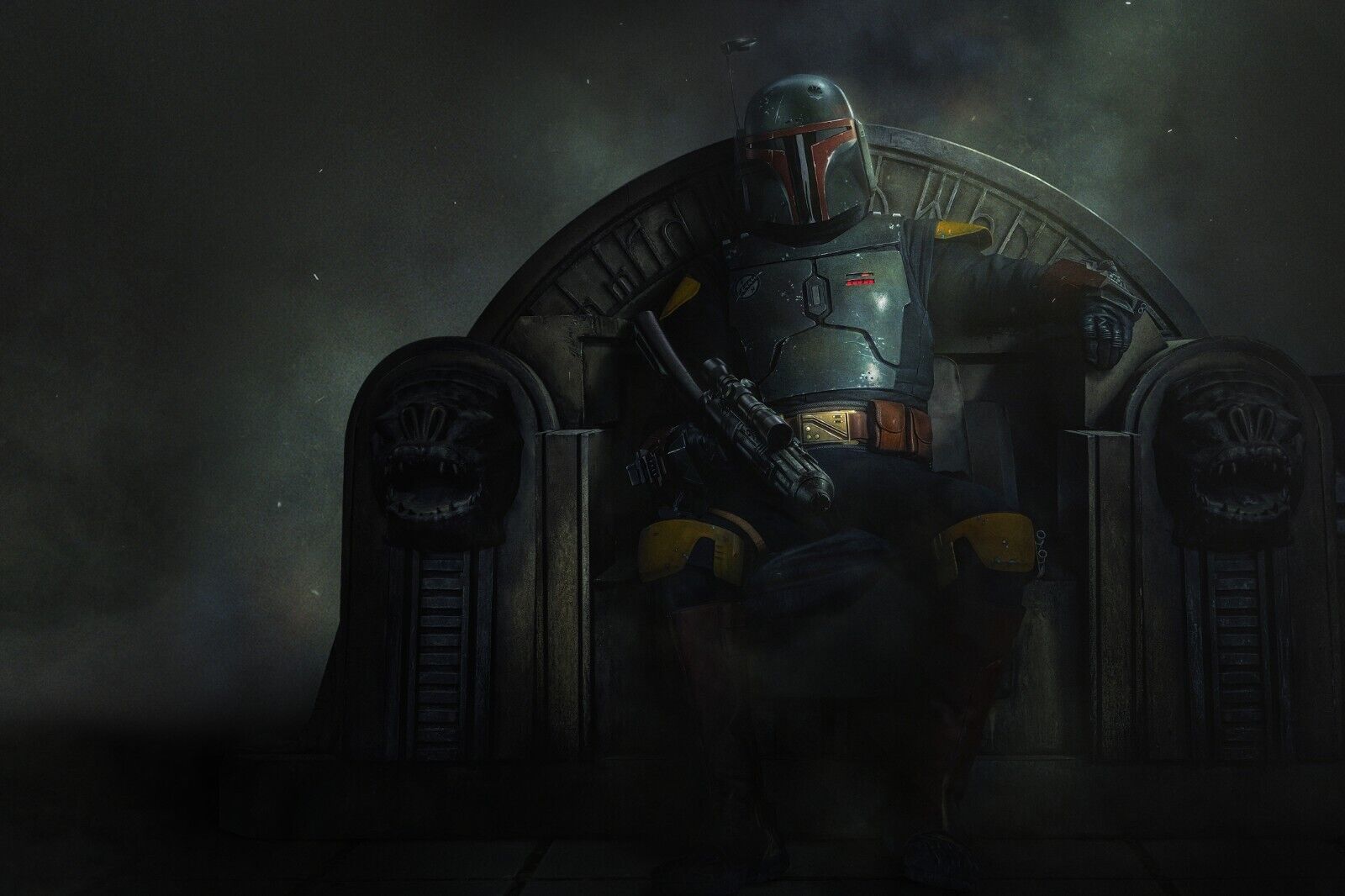 Star Wars Boba Fett Sci-fi Movie Poster - xonomax